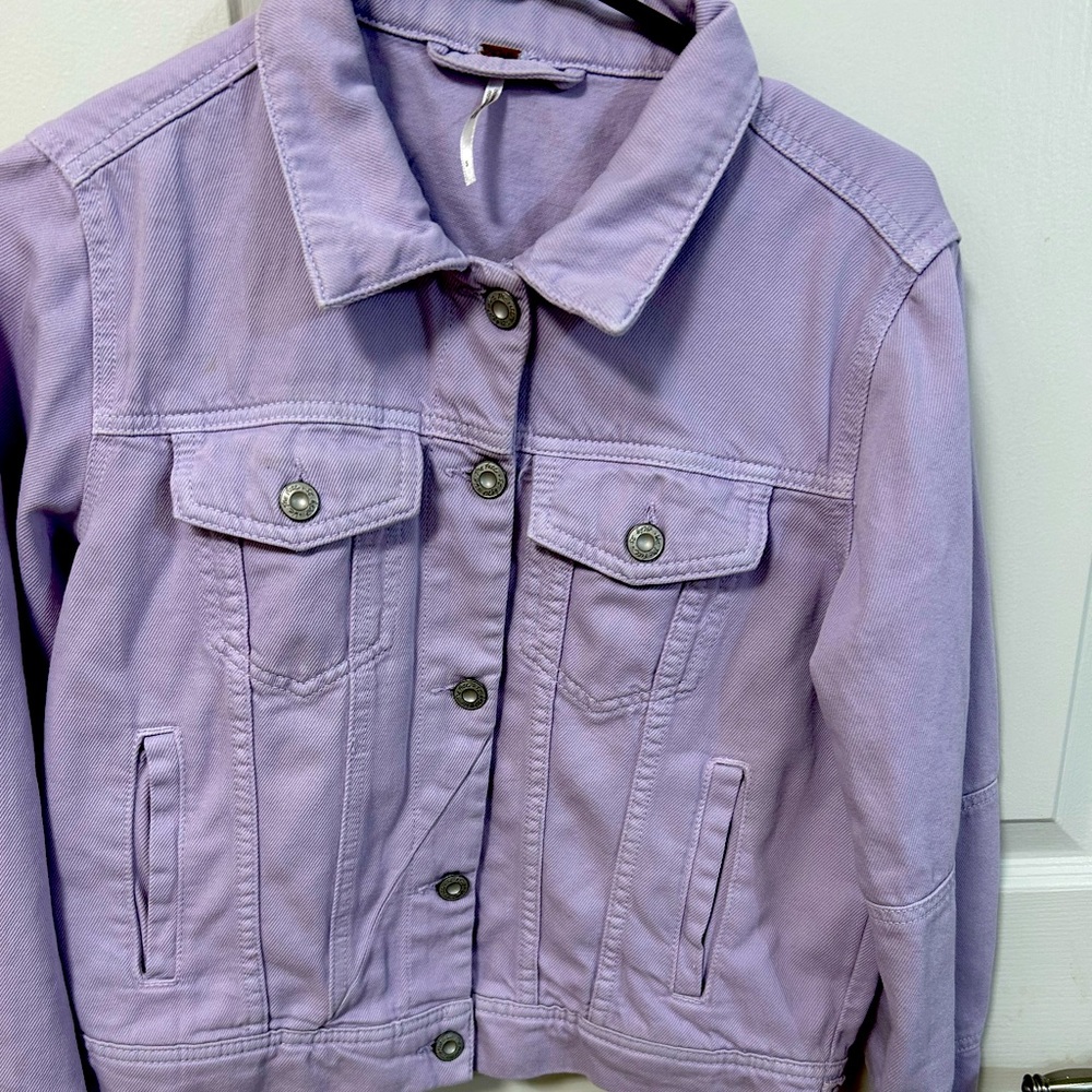 Free People Denim jacket size Small